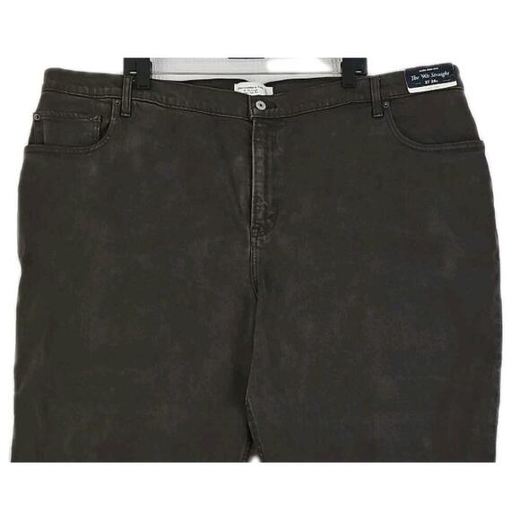 Abercrombie & Fitch ~Woman 37/24S~Brown Ultra High Rise Straight Jean Curve Love - Picture 16 of 16